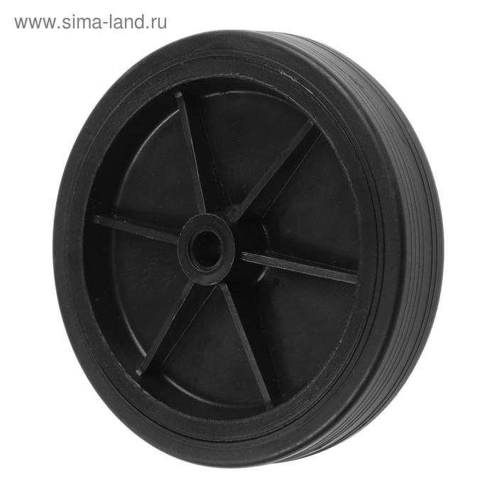 Колесо ТУНДРА обрезиненное d=100 мм, черное
Колесо ТУНДРА обрезиненное d=100 мм, черное