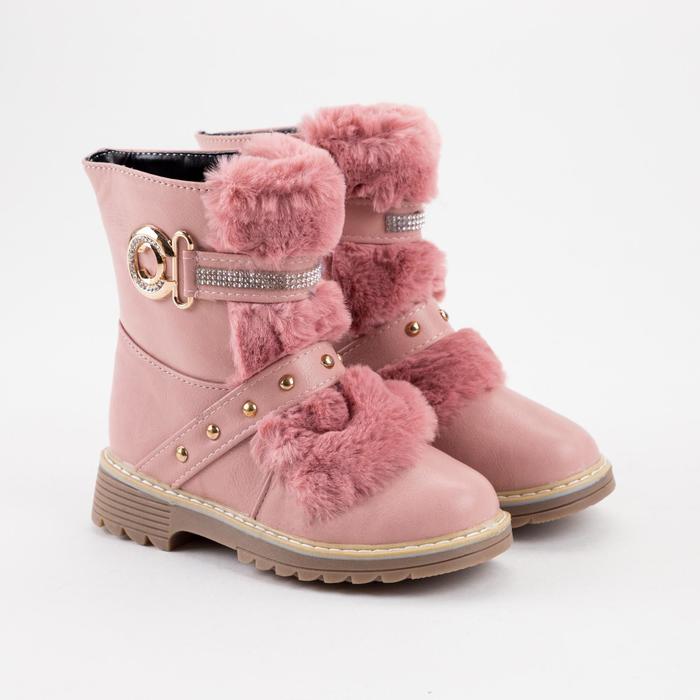фото Сапоги детские, цвет розовый, размер 33 liao