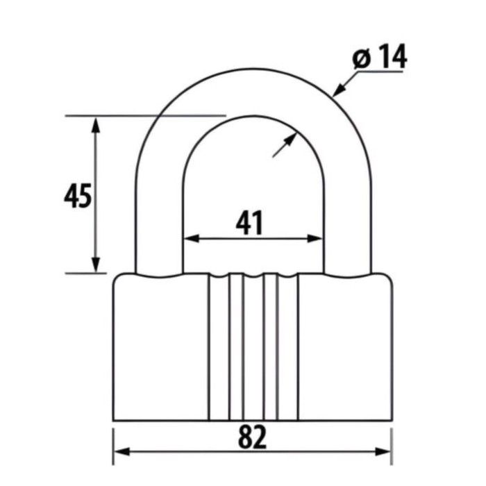 фото Замок навесной, вс2-21, дисковый механизм секрета россия