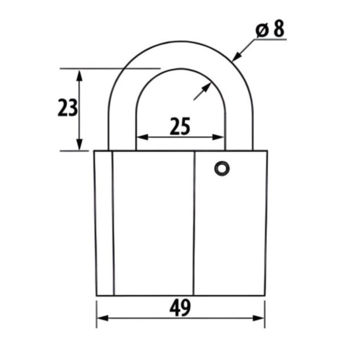 фото Замок навесной, вс2-26, дисковый механизм секрета россия