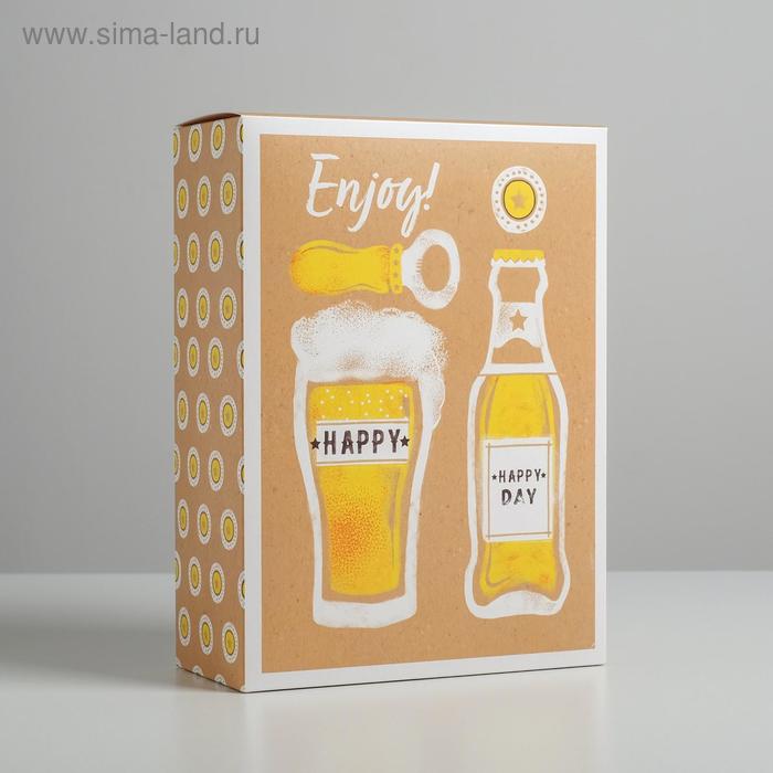 Коробка складная «Happy», 22 × 30 × 10 см
Коробка складная «Happy», 22 × 30 × 10 см