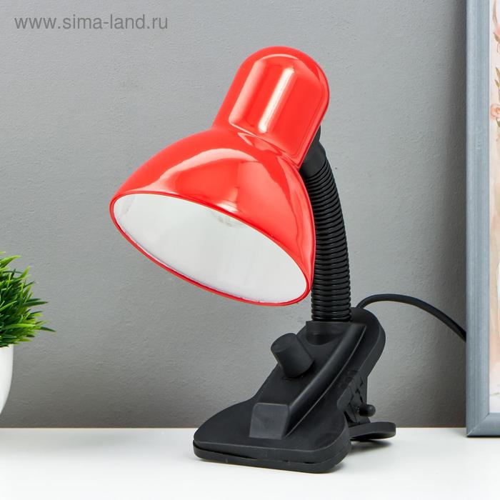 Лампа настольная UT-102А на прищепке, 1х40Вт Е27, диммир., красный d=11,5см, h=27 см
Лампа настольная UT-102А на прищепке, 1х40Вт Е27, диммир., красный d=11,5см, h=27 см