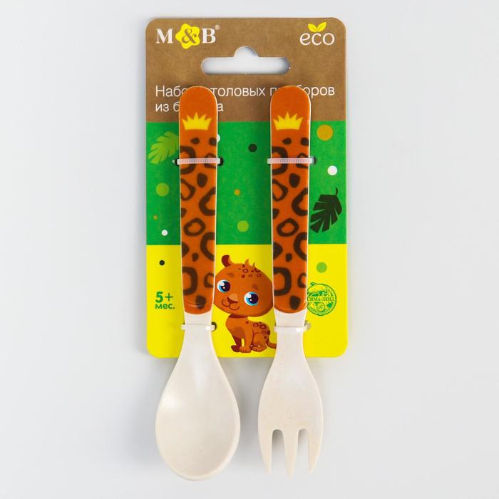 Набор столовых приборов из бамбука «Леопард», вилка, ложка
Набор столовых приборов из бамбука «Леопард», вилка, ложка