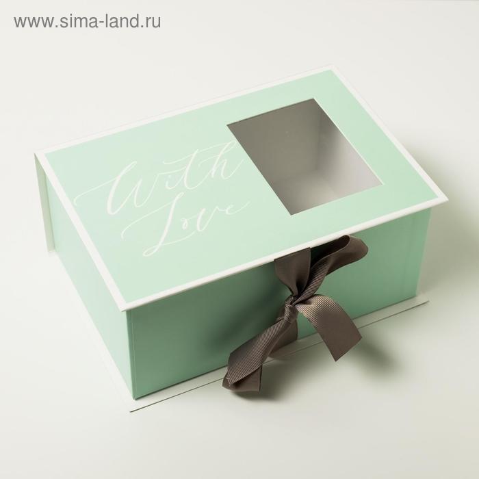 Коробка подарочная Gift, 22 × 15 × 10 см
Коробка подарочная Gift, 22 × 15 × 10 см