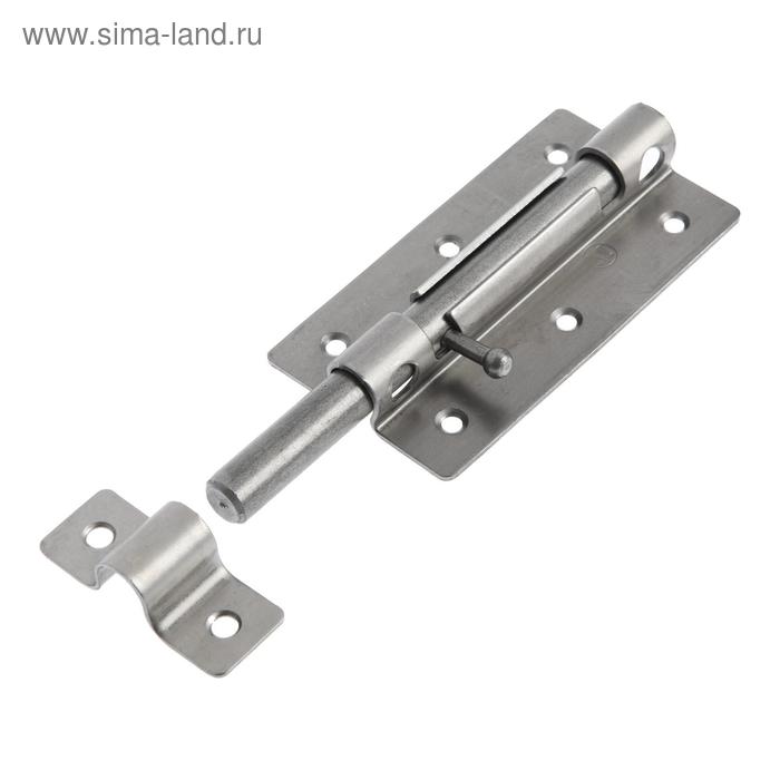 Задвижка дверная ТУНДРА ЗД-09, без покрытия, 1 шт.
Задвижка дверная ТУНДРА ЗД-09, без покрытия, 1 шт.