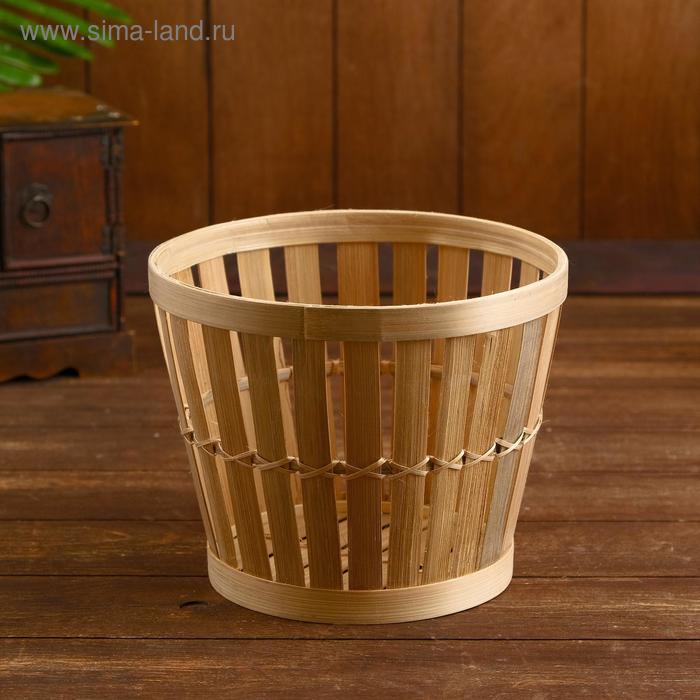 Корзина бамбук "Куват" 23x23x19см
Корзина бамбук "Куват" 23x23x19см