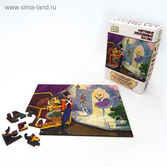 Страна сказок Фигурный деревянный пазл «Стойкий оловянный солдатик»
Страна сказок Фигурный деревянный пазл «Стойкий оловянный солдатик»