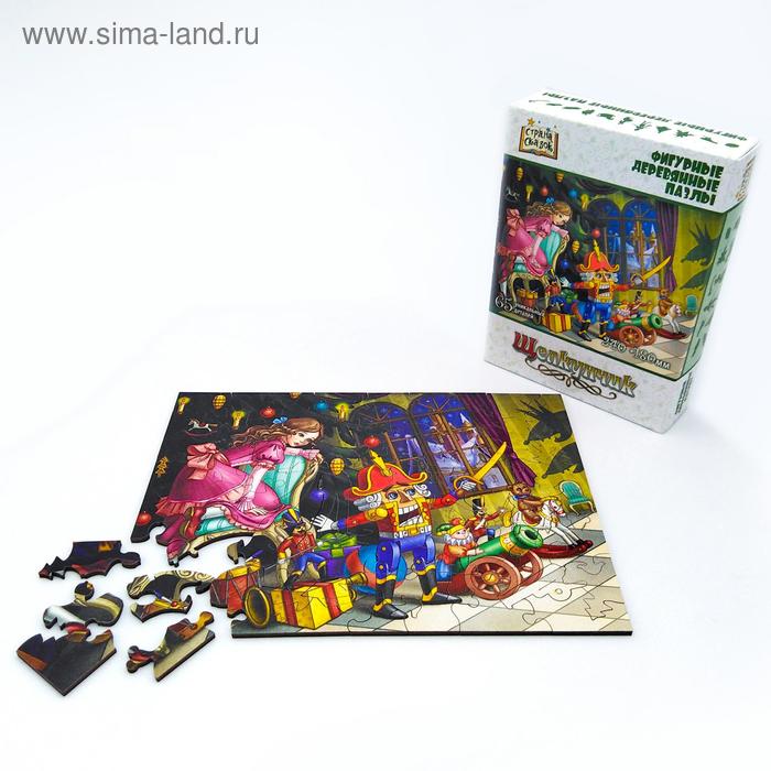 Страна сказок Фигурный деревянный пазл «Щелкунчик»
Страна сказок Фигурный деревянный пазл «Щелкунчик»