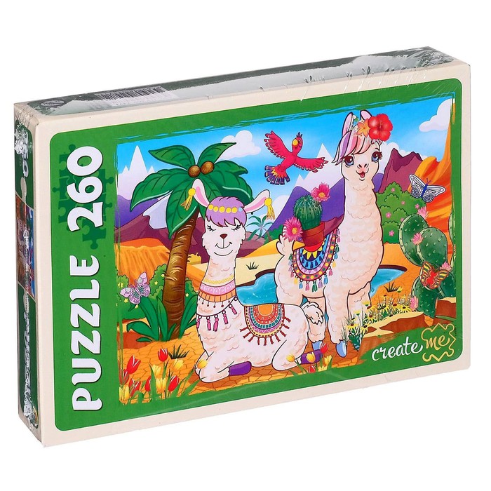 Пазлы «Яркие ламы №3», 260 элементов
Пазлы «Яркие ламы №3», 260 элементов