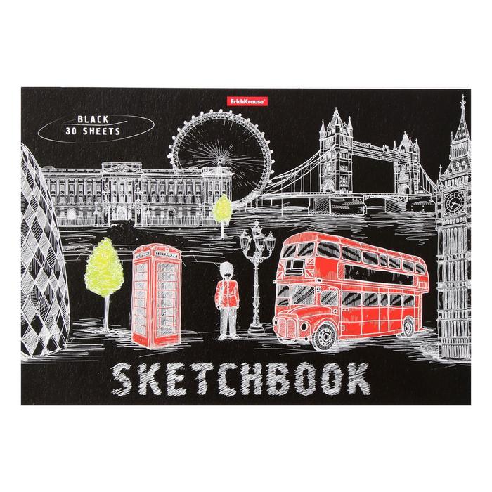Альбом для эскизов А4, 30 листов на клею Great Britain, обложка мелованный картон 170 г/м2, блок чёрная бумага 120 г/м2
Альбом для эскизов А4, 30 листов на клею Great Britain, обложка мелованный картон 170 г/м2, блок чёрная бумага 120 г/м2