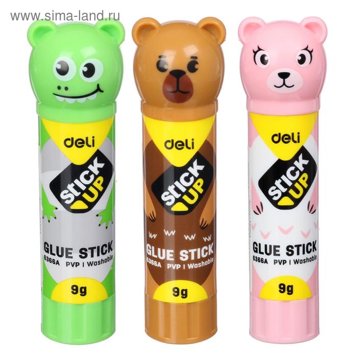 Клей-карандаш PVP, 9 г Deli Stick UP, ассорти
Клей-карандаш PVP, 9 г Deli Stick UP, ассорти