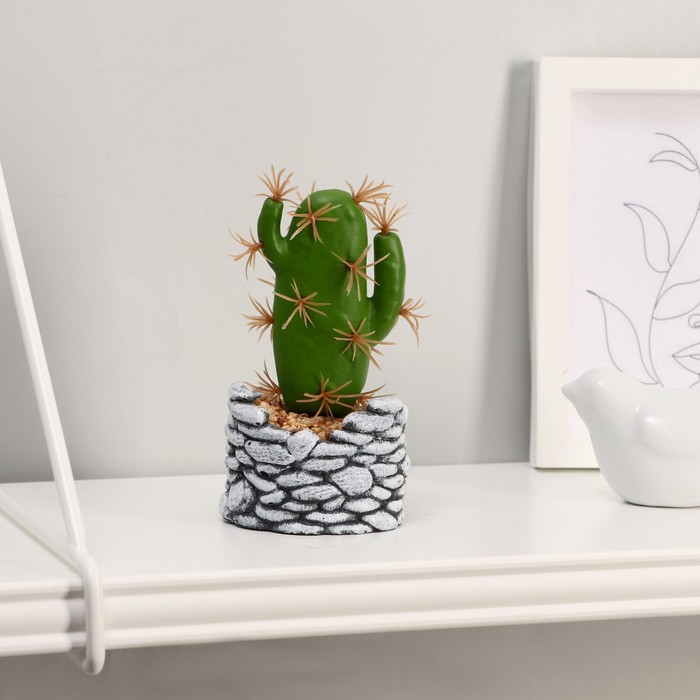 Бонсай "Кактус" галька, 6х13 см
Бонсай "Кактус" галька, 6х13 см