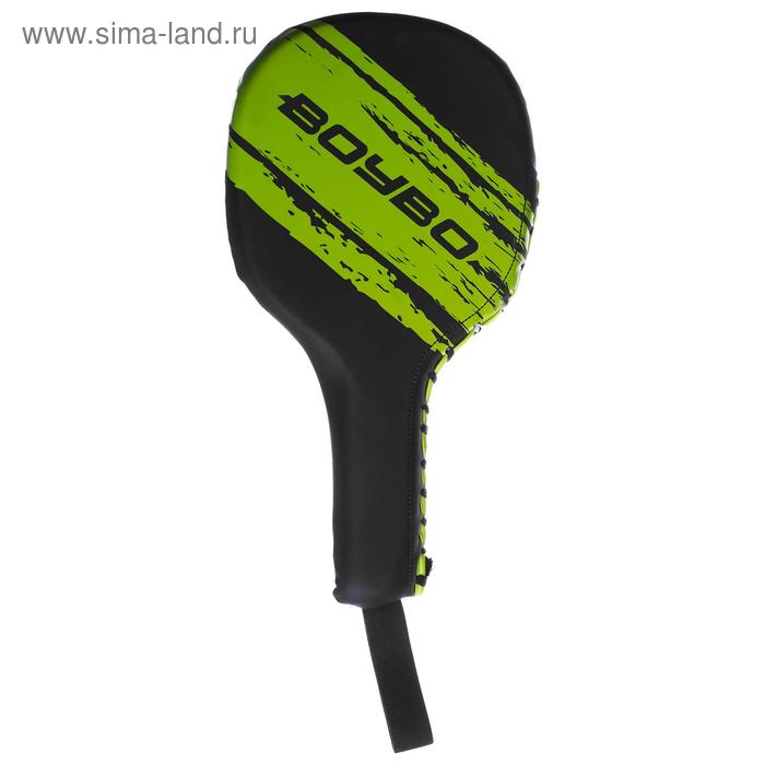 Лапа-ракетка BoyBo Stain, флекс, цвет чёрный/зелёный 
Лапа-ракетка BoyBo Stain, флекс, цвет чёрный/зелёный