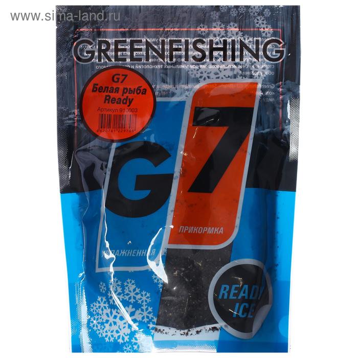 Прикормка G-7 белая рыба ready 350 г
Прикормка G-7 белая рыба ready 350 г