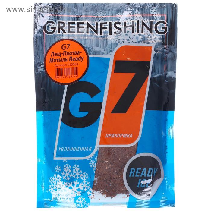 Прикормка G-7 лещ-плотва/мотыль ready 350 г
Прикормка G-7 лещ-плотва/мотыль ready 350 г