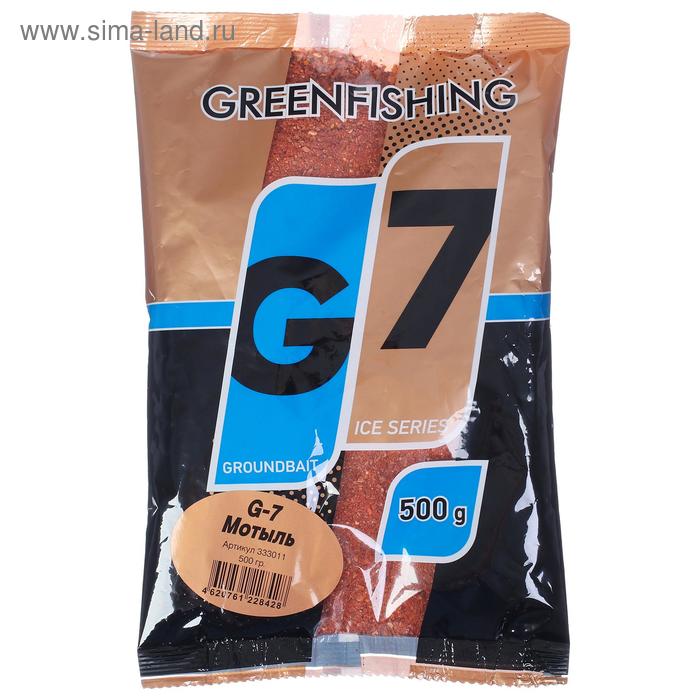 Прикормка G-7 мотыль 500 г
Прикормка G-7 мотыль 500 г