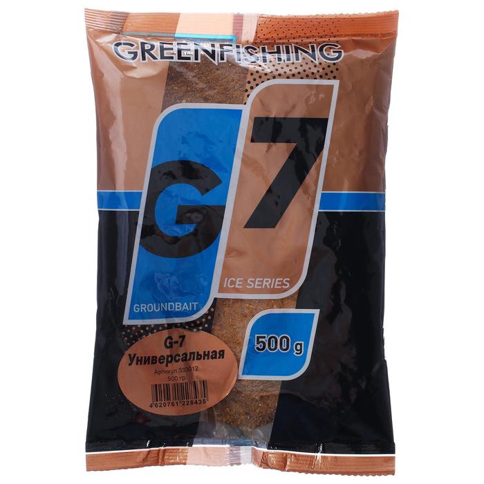 Прикормка G-7 универсальная 500 г
Прикормка G-7 универсальная 500 г