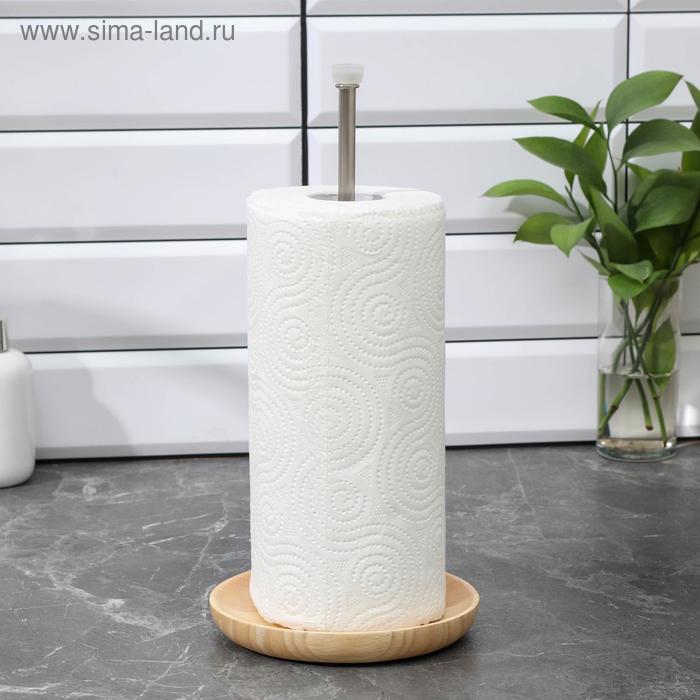 Подставка под бумажные полотенца, 11×11×32,5 см, нержавеющая сталь, дерево
Подставка под бумажные полотенца, 11×11×32,5 см, нержавеющая сталь, дерево