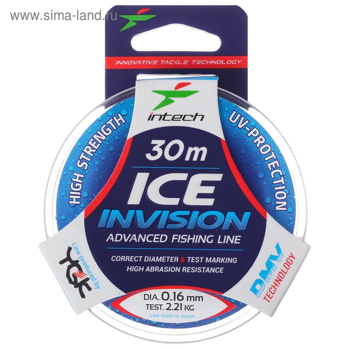 Леска Intech Invision Ice Line 0,16, 30 м
Леска Intech Invision Ice Line 0,16, 30 м