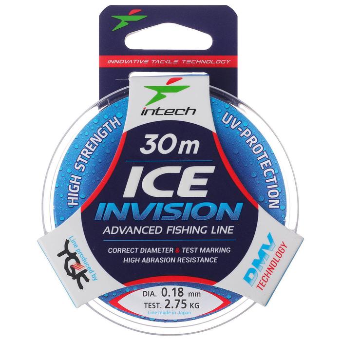 Леска Intech Invision Ice Line 0,18, 30 м
Леска Intech Invision Ice Line 0,18, 30 м