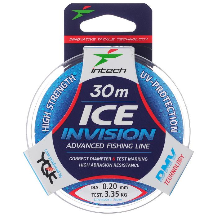 Леска Intech Invision Ice Line 0,20, 30 м
Леска Intech Invision Ice Line 0,20, 30 м