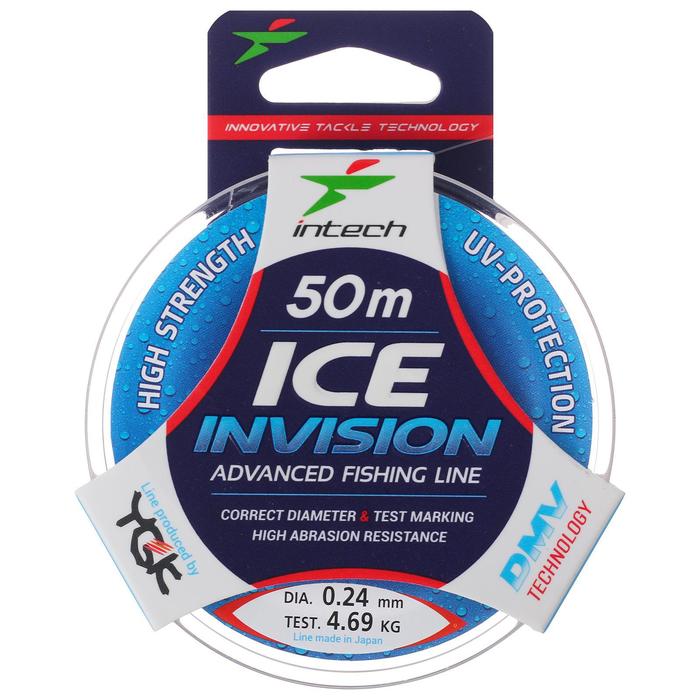 Леска Intech Invision Ice Line 0,24, 50 м
Леска Intech Invision Ice Line 0,24, 50 м