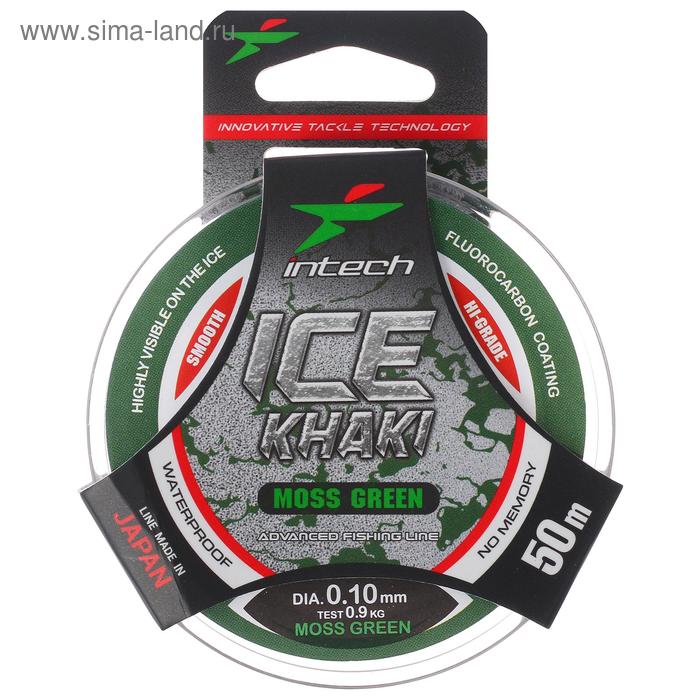 Леска Intech Ice Khaki moss green 0,10, 50 м
Леска Intech Ice Khaki moss green 0,10, 50 м