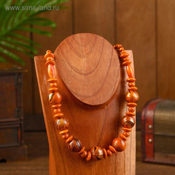 Бусы "Семаранг" дерево 17х2х25 см 
Бусы "Семаранг" дерево 17х2х25 см