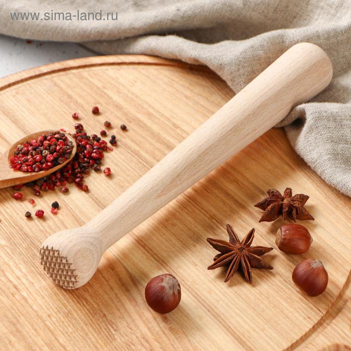 Толкушка для коктейлей "Мадлер", 22 см, массив бука
Толкушка для коктейлей "Мадлер", 22 см, массив бука