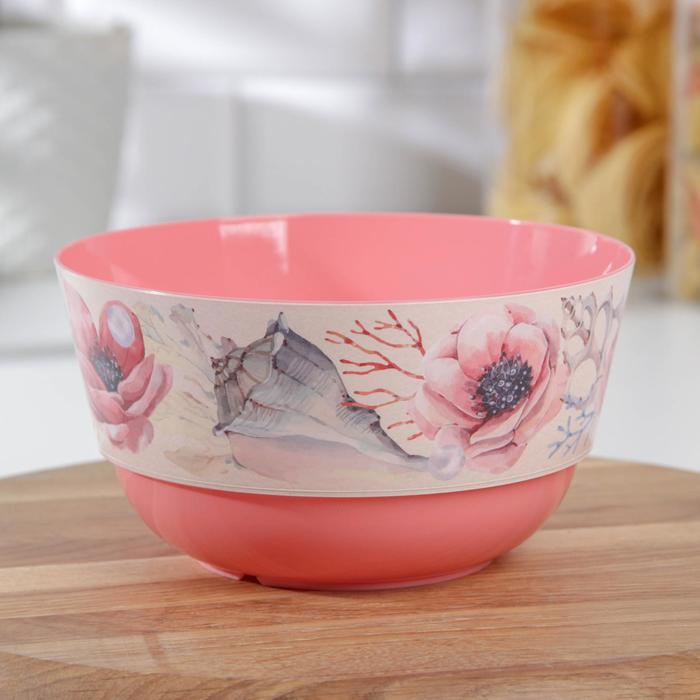 Салатник «Деко. Маки», 1 л, цвет розовый
Салатник «Деко. Маки», 1 л, цвет розовый