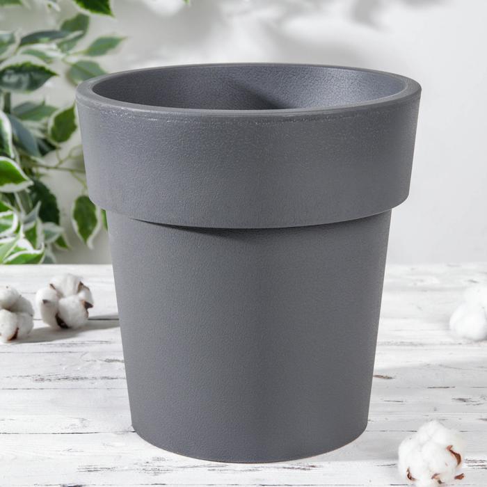 Горшок «Тубус», 5 л, цвет графитовый
Горшок «Тубус», 5 л, цвет графитовый