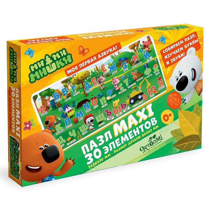 Пазл 30 элементов «МиМиМишки.Азбука»
Пазл 30 элементов «МиМиМишки.Азбука»