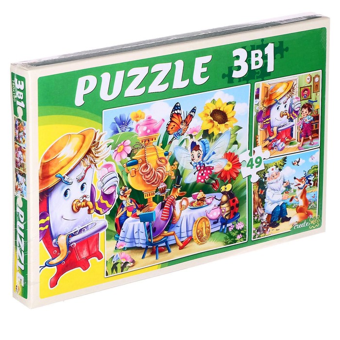 Пазлы 3 в 1 «Любимые истории»
Пазлы 3 в 1 «Любимые истории»