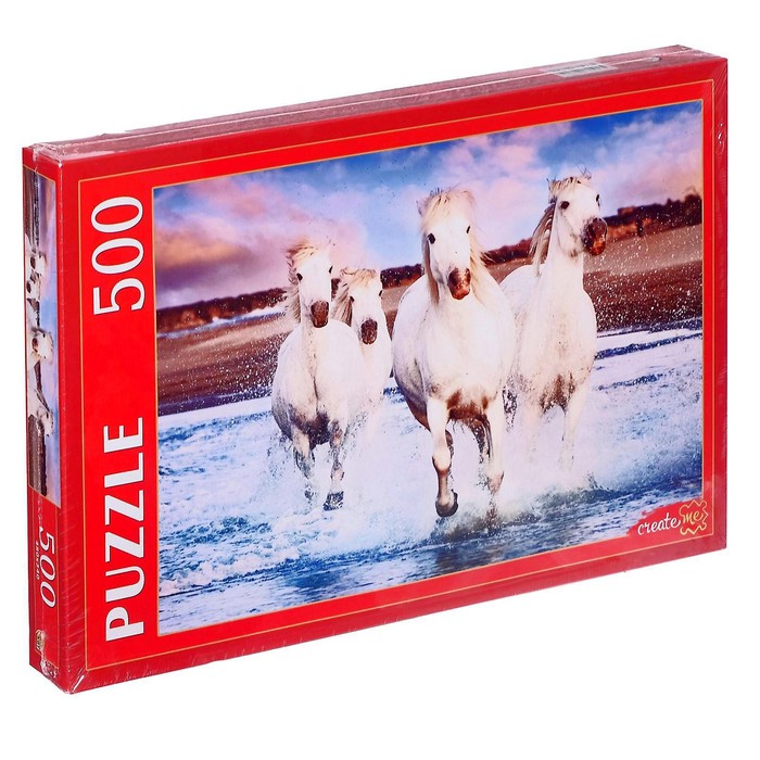 Пазлы «Белый табун камаргу», 500 элементов 
Пазлы «Белый табун камаргу», 500 элементов