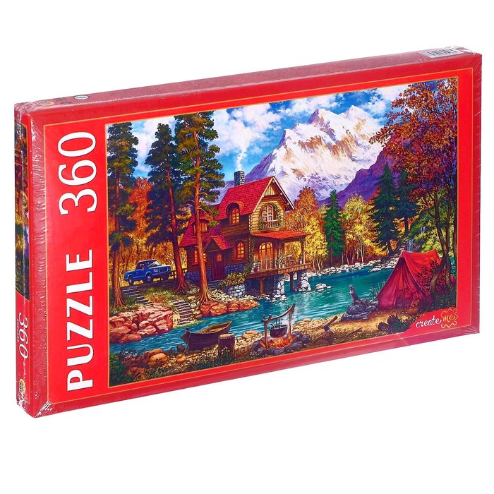 Пазлы «Домик у красивого озера», 360 элементов
Пазлы «Домик у красивого озера», 360 элементов