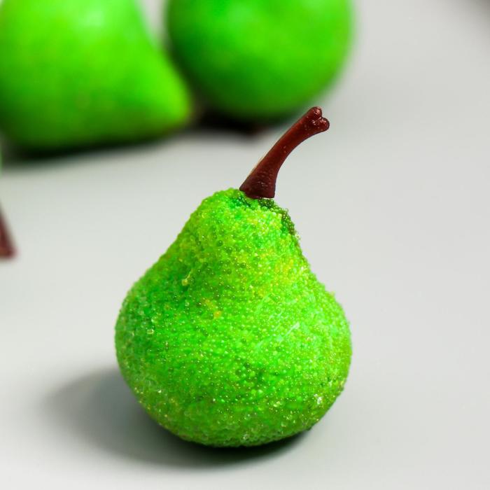 Набор декоративных груш 4,5 см, 10 шт, зеленый
Набор декоративных груш 4,5 см, 10 шт, зеленый