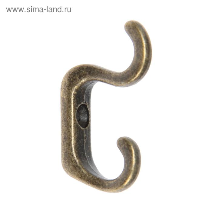 Крючок мебельный ТУНДРА, КМ220CP/BR, двухрожковый, цвет бронза, 50 шт.
Крючок мебельный ТУНДРА, КМ220CP/BR, двухрожковый, цвет бронза, 50 шт.