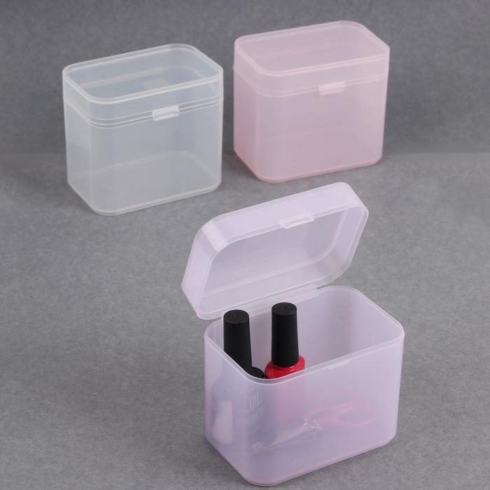 Контейнер для маникюрных/косметических принадлежностей, 10,5 × 7 × 9 см, цвет МИКС
Контейнер для маникюрных/косметических принадлежностей, 10,5 × 7 × 9 см, цвет МИКС
