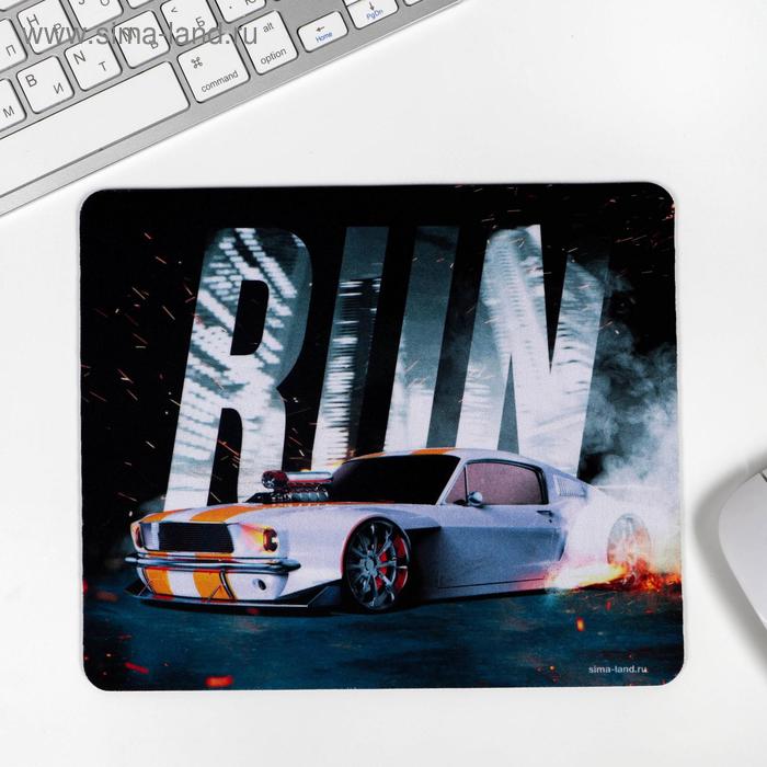 Коврик для мыши Run, 21 х 18 см
Коврик для мыши Run, 21 х 18 см