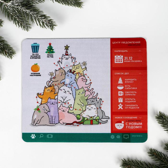 Коврик для мыши «Котики», 21 х 18 см
Коврик для мыши «Котики», 21 х 18 см