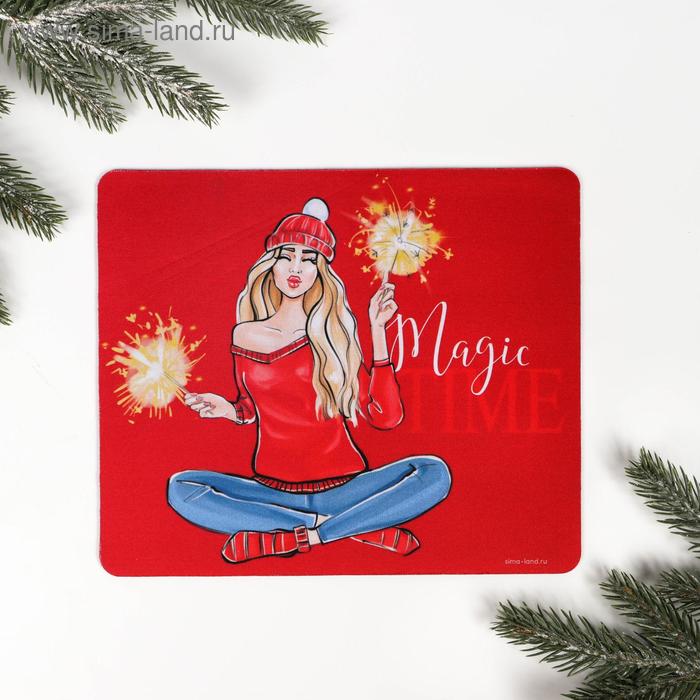 Коврик для мыши Magic time, 21 х 18 см
Коврик для мыши Magic time, 21 х 18 см