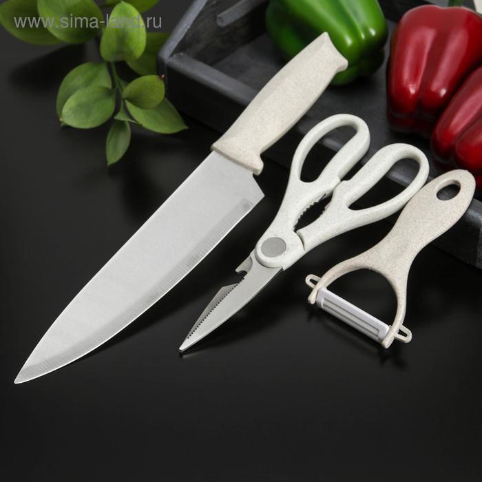 Набор «облако», 4 предмета: шеф-нож, ножницы, овощечистка, доска
Набор «облако», 4 предмета: шеф-нож, ножницы, овощечистка, доска