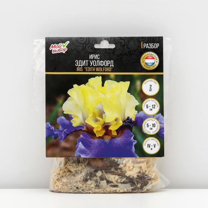 Ирис германский Эдит Уолфорд, 2 шт, Весна 2022,
Ирис германский Эдит Уолфорд, 2 шт, Весна 2022,