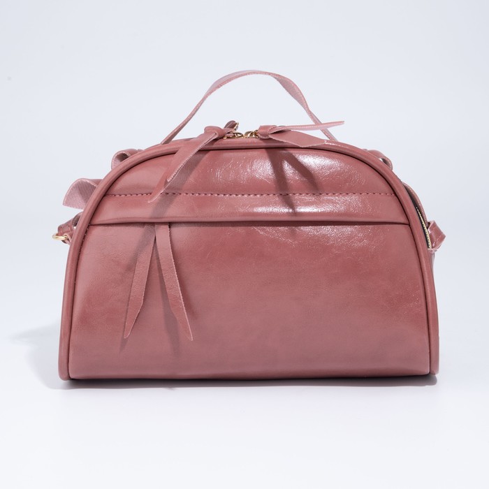 Сумка-саквояж на молнии, регулируемый ремень, цвет розовый
Сумка-саквояж на молнии, регулируемый ремень, цвет розовый