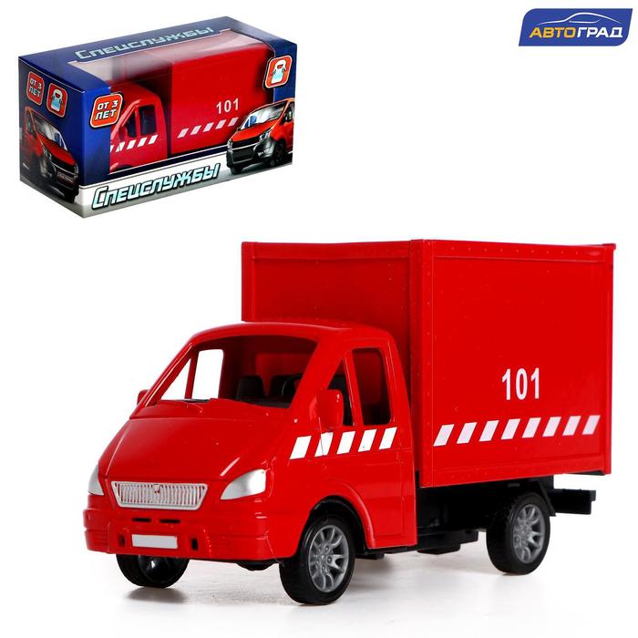 Грузовик инерционный «Пожарная служба»
Грузовик инерционный «Пожарная служба»