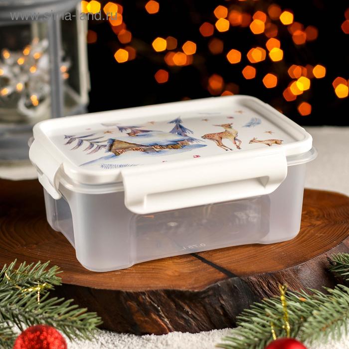 Контейнер для СВЧ «Акварель», 750 мл, цвет белый
Контейнер для СВЧ «Акварель», 750 мл, цвет белый