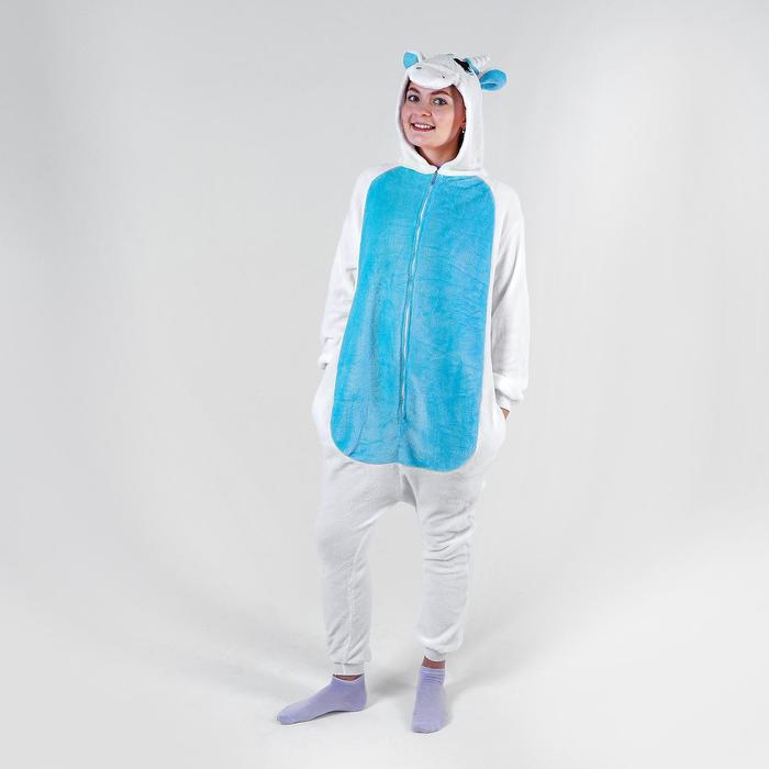 Кигуруми «Пони бело-голубой», р. 42-44, рост 164-170 см
Кигуруми «Пони бело-голубой», р. 42-44, рост 164-170 см