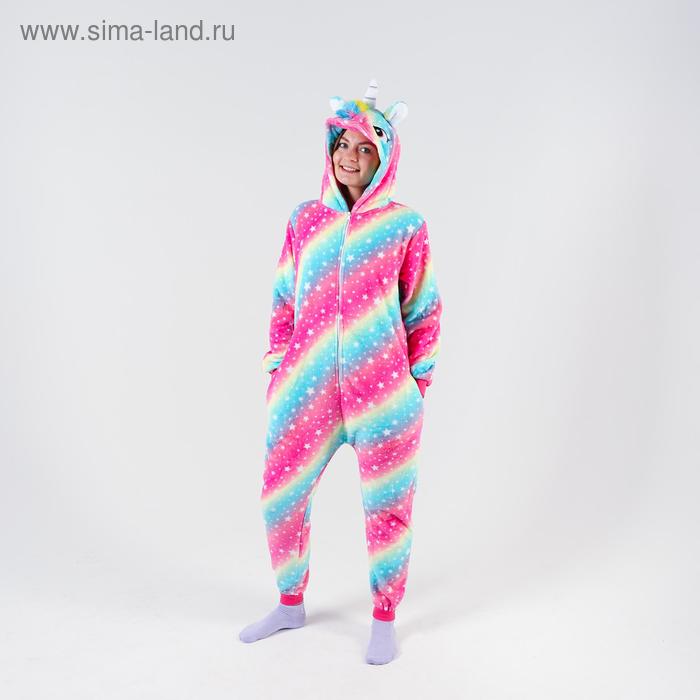 Кигуруми «Единорог», звёздочки на радуге, р. 44-46, рост 164-170 см
Кигуруми «Единорог», звёздочки на радуге, р. 44-46, рост 164-170 см