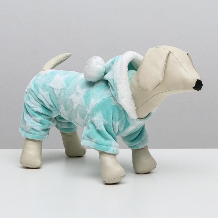 Комбинезон "Звёзды" с капюшоном, размер L (ДС 35 см, ОГ 45 см, ОШ 35 см), голубой
Комбинезон "Звёзды" с капюшоном, размер L (ДС 35 см, ОГ 45 см, ОШ 35 см), голубой