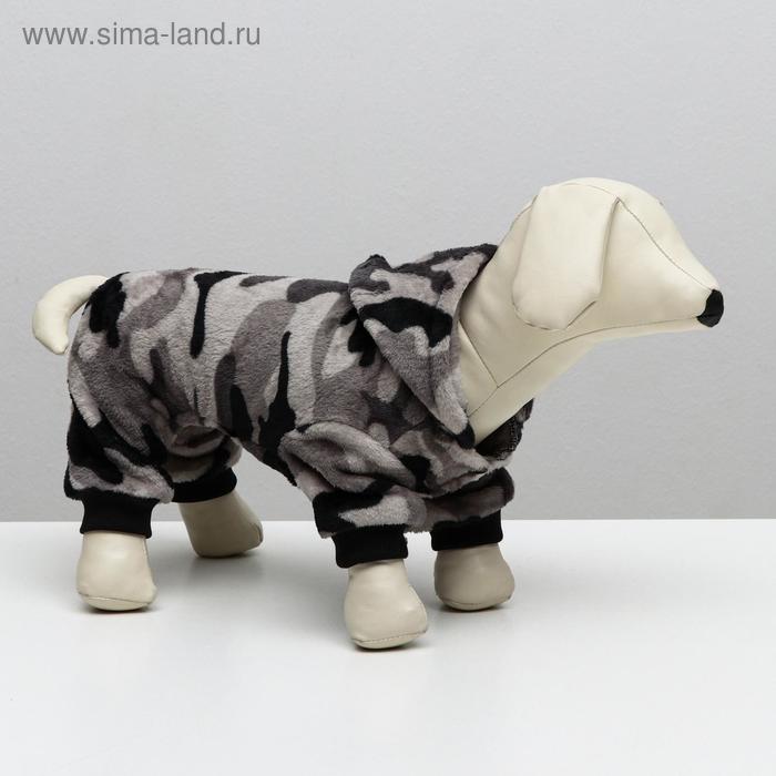 Комбинезон «Камуфляж», на кнопках, S (ДС 20 см, ОШ 23 см, ОГ 32 см), серый
Комбинезон «Камуфляж», на кнопках, S (ДС 20 см, ОШ 23 см, ОГ 32 см), серый